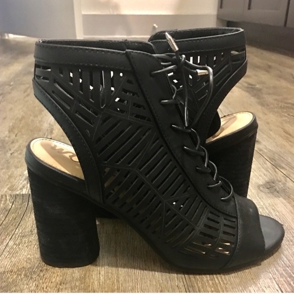 Sam Edelman Lace Up Booties - Picture 2 of 2